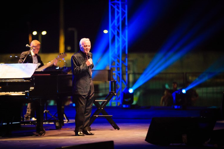 Charles Aznavour at Batroun Festival