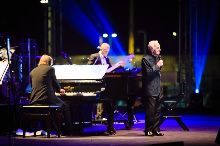 Charles Aznavour at Batroun Festival
