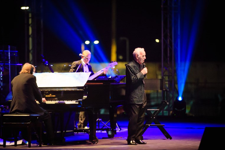 Charles Aznavour at Batroun Festival