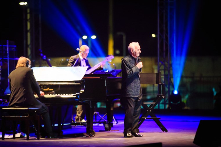 Charles Aznavour at Batroun Festival