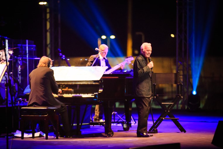 Charles Aznavour at Batroun Festival