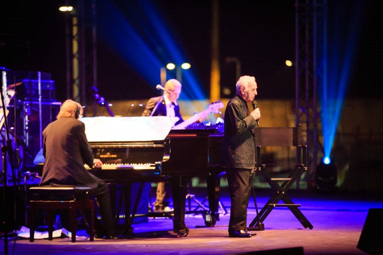 Charles Aznavour at Batroun Festival