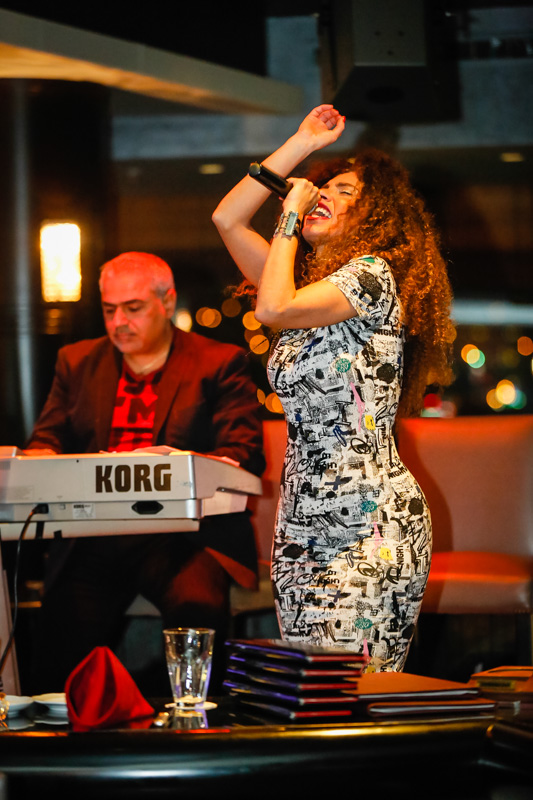 Jazz Bar on Saturday Night