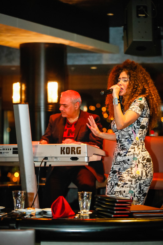 Jazz Bar on Saturday Night