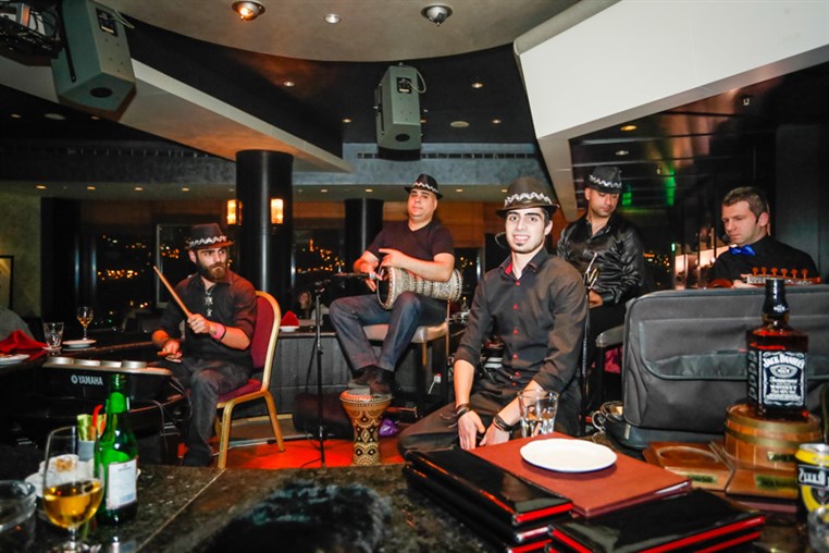 Jazz Bar on Saturday Night
