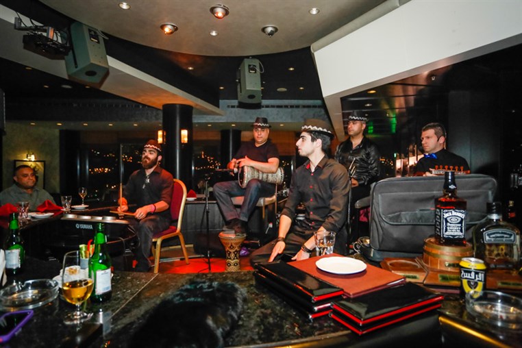 Jazz Bar on Saturday Night
