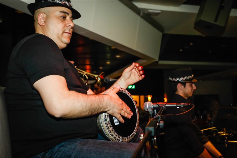 Jazz Bar on Saturday Night