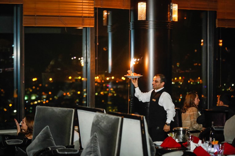 Jazz Bar on Saturday Night