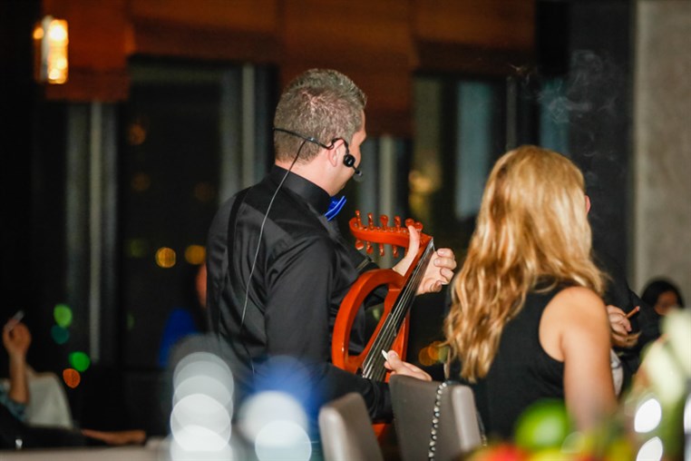 Jazz Bar on Saturday Night