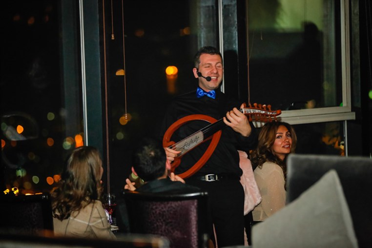 Jazz Bar on Saturday Night
