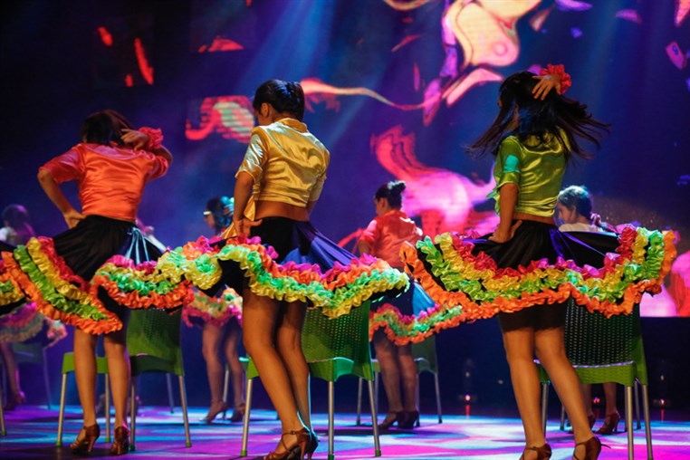 Rehearsals of Tribe Dance Show