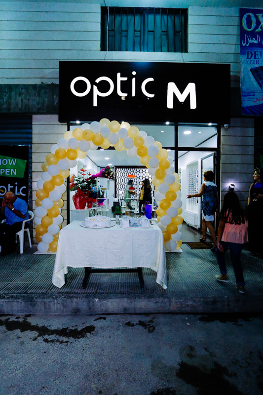 Opening of Optic M - Rayfoun