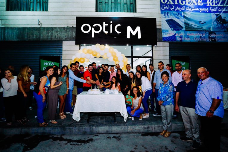 Opening of Optic M - Rayfoun