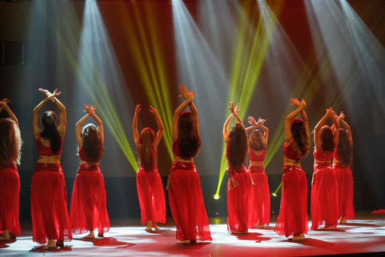 Rehearsals of Tribe Dance Show