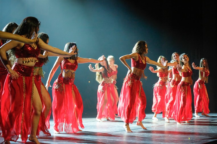 Rehearsals of Tribe Dance Show