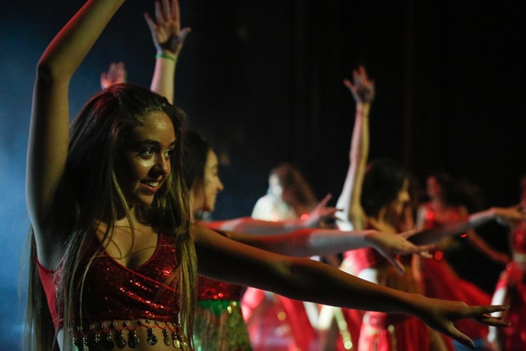 Rehearsals of Tribe Dance Show