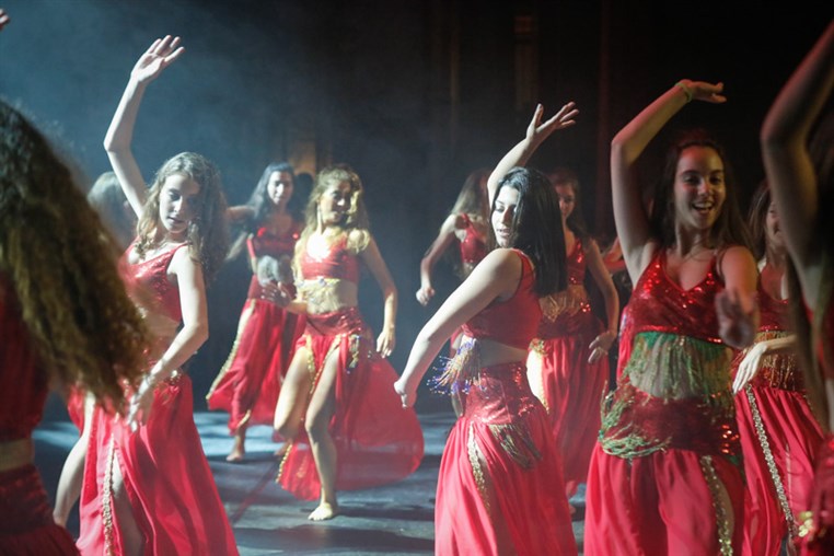 Rehearsals of Tribe Dance Show