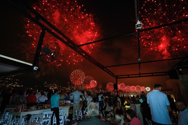Jounieh Festival Fireworks from Monte Cassino