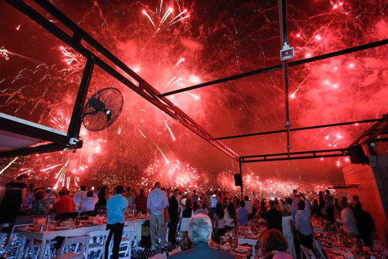 Jounieh Festival Fireworks from Monte Cassino