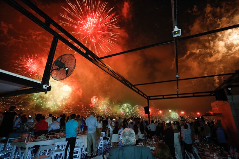 Jounieh Festival Fireworks from Monte Cassino