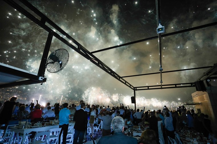 Jounieh Festival Fireworks from Monte Cassino