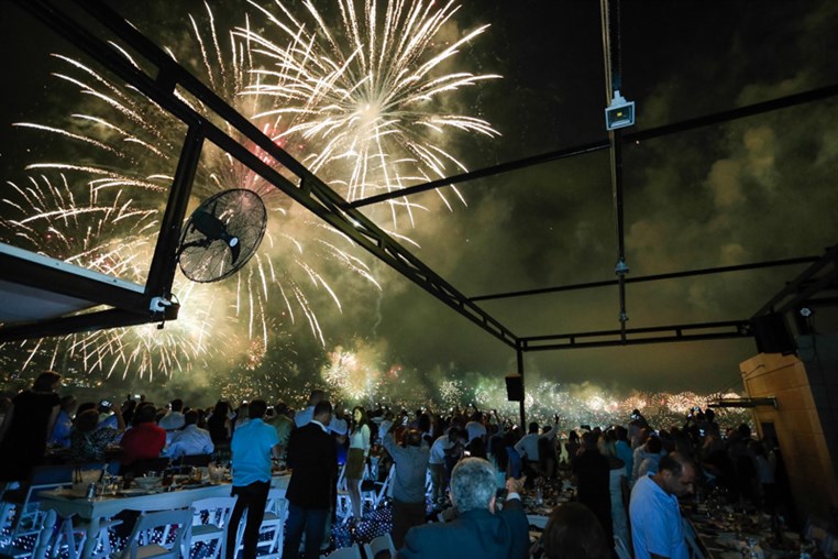 Jounieh Festival Fireworks from Monte Cassino