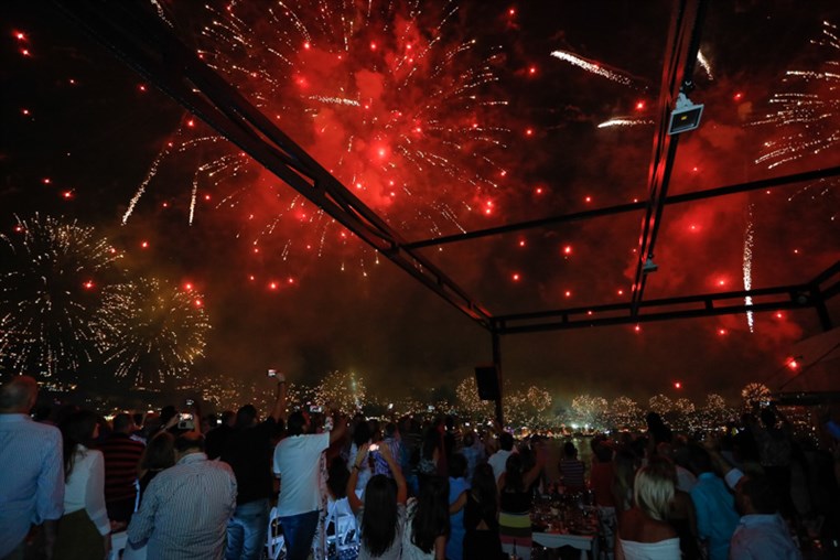 Jounieh Festival Fireworks from Monte Cassino