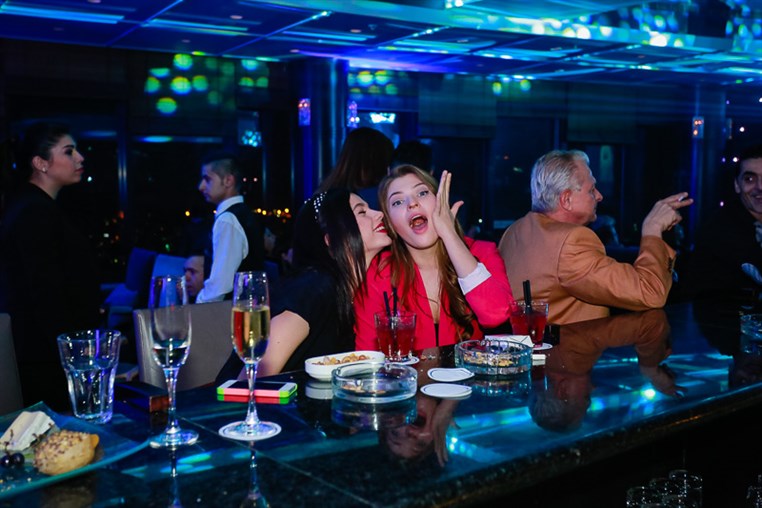 Jazz Bar on Saturday night