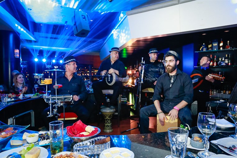 Jazz Bar on Saturday night