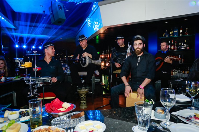 Jazz Bar on Saturday night