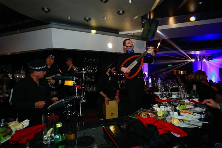Jazz Bar on Saturday night