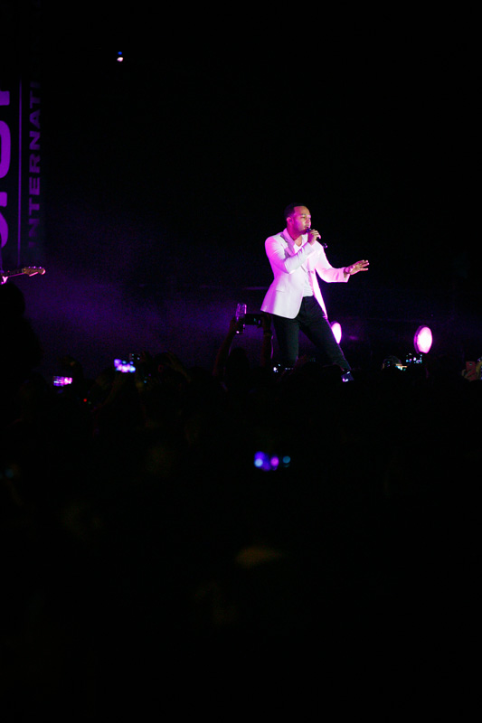 John Legend at BIF