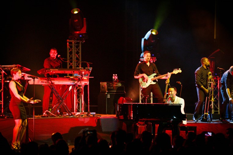 John Legend at BIF