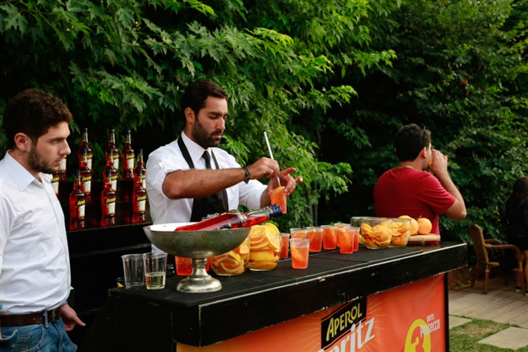 Aperol Spritz at Montagnou 