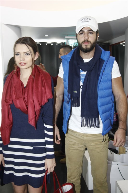 Lacoste launching of Winter 2014 2015 Collection