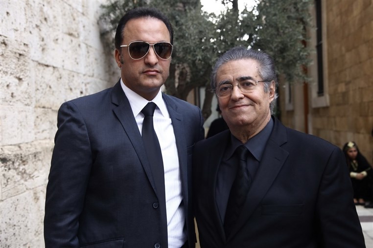Funeral of Lebanese Diva Sabah 