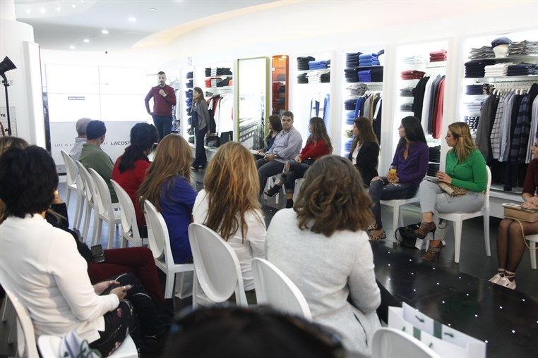 Lacoste launching of Winter 2014 2015 Collection
