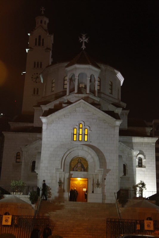 Beirut Chants Christmas Eve by Marie-Josée Matar