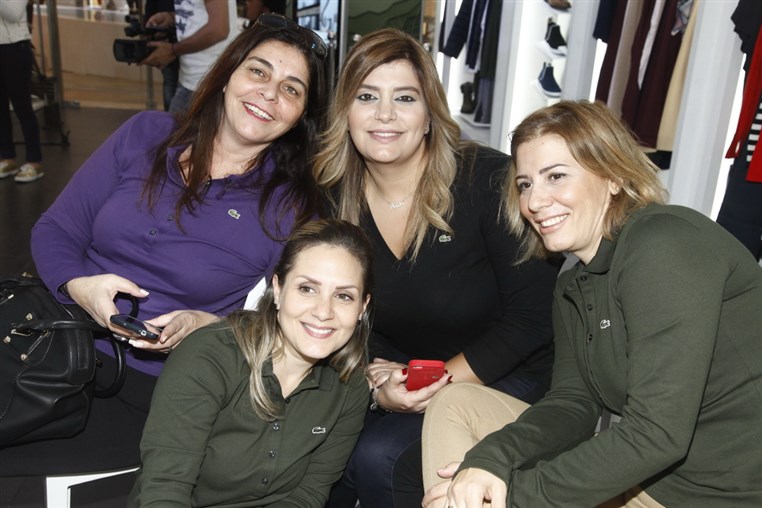 Lacoste launching of Winter 2014 2015 Collection