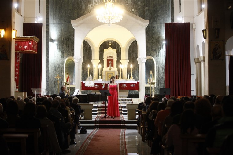 Beirut Chants Christmas Eve by Marie-Josée Matar