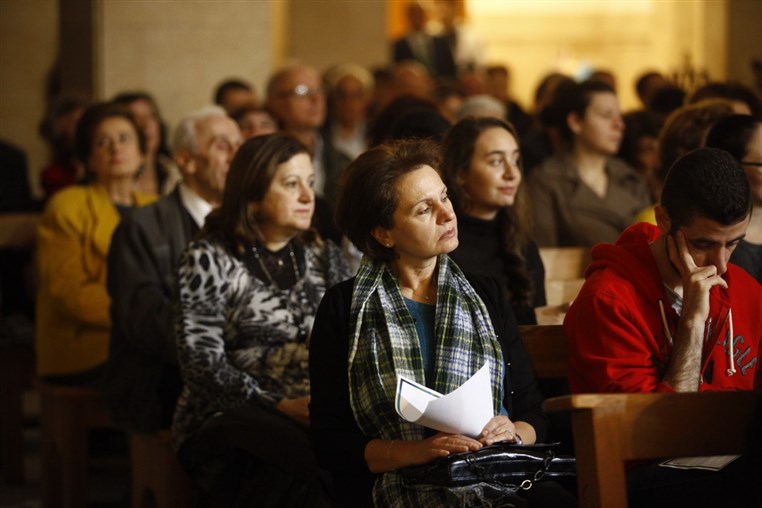 Beirut Chants Christmas Eve by Marie-Josée Matar