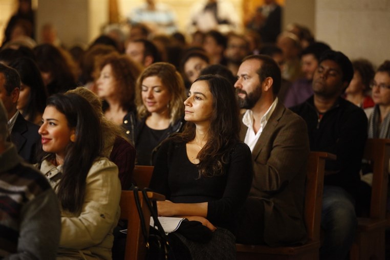 Beirut Chants Christmas Eve by Marie-Josée Matar