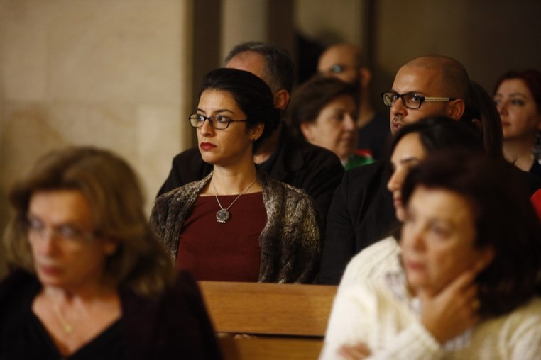 Beirut Chants Christmas Eve by Marie-Josée Matar