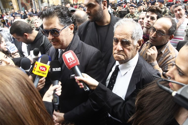 Funeral of Lebanese Diva Sabah 