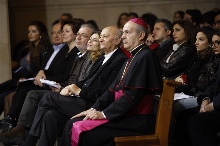 Beirut Chants Christmas Eve by Marie-Josée Matar