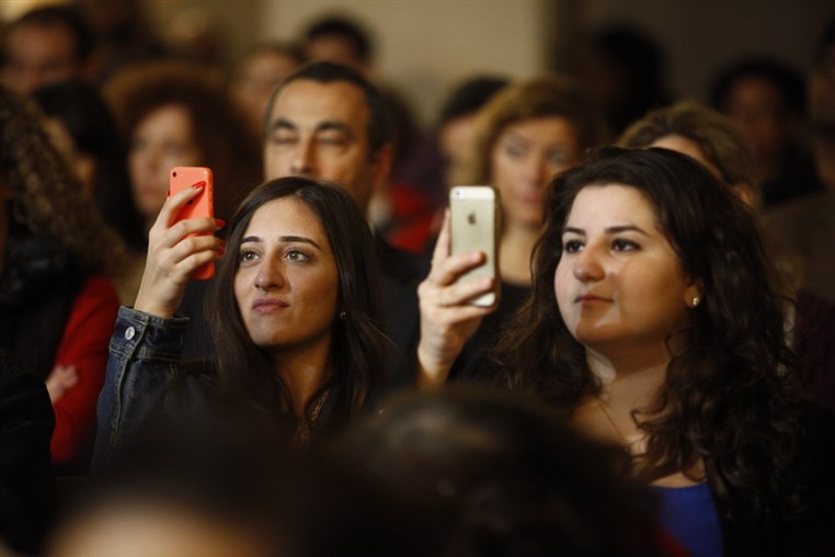 Beirut Chants Christmas Eve by Marie-Josée Matar