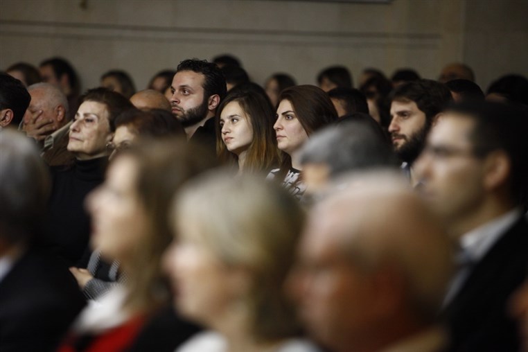 Beirut Chants Christmas Eve by Marie-Josée Matar