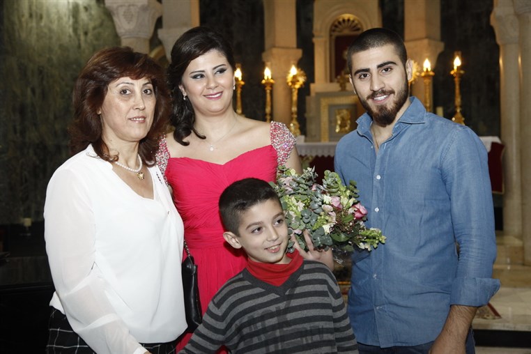 Beirut Chants Christmas Eve by Marie-Josée Matar