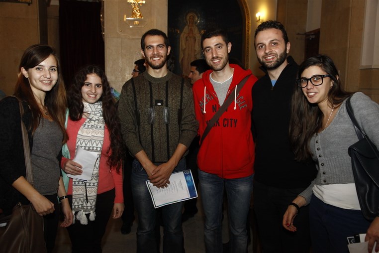 Beirut Chants Christmas Eve by Marie-Josée Matar