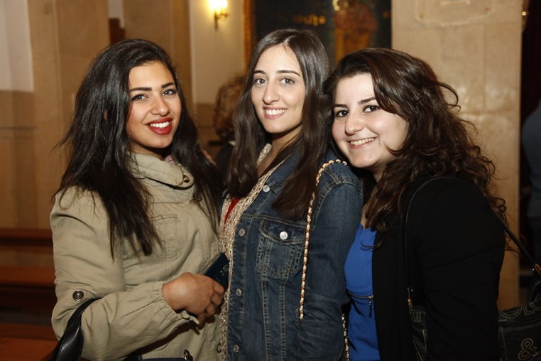 Beirut Chants Christmas Eve by Marie-Josée Matar